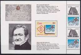 Ireland 1990 Stamp Jubilee Booklet Pane 1 MNH ** ~ Irland Irlande - Markenheftchen