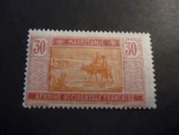 TIMBRE   MAURITANIE       N  43      COTE  2,50  EUROS  NEUF  TRACE  CHARNIERE - Ongebruikt