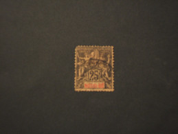 NOSSI BE' - 1894 ALLEGORIA 25 C.(angolo Arrotondato) - TIMBRATO/USED - Ungebraucht
