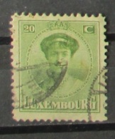 Lussemburgo 1921 Grande-Duchesse Charlotte 20c Used - Used Stamps