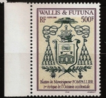 Wallis & Futuna 2002 N° 568 ** Blason, Armoiries, Monseigneur Pompallier, Evêque, Océanie, Cloche, Corde, Pont, Croix - Neufs