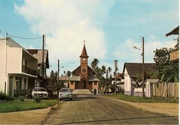 CPA-1960-GUYANE-ST LAURENT DU MARONI-LA PLACE DE L EGLISE-Edition Caraibes-Bergerie-TBE - Saint Laurent Du Maroni
