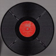 Une Fleur Sur L´Oreille, Henri Bourtayre Et Elle A Le Pied Marin, Al. Cousu - Ouvry. Orchestre Etoile Musette - 78 T - Disques Pour Gramophone