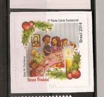 Brazil ** & Happy Christmas 2014 (4555) - Unused Stamps
