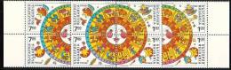 BULGARIA \ BULGARIE - 1993 -  Calendrier Astrologie - Noel - 2 Serie** - Astrology