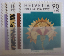 Suisse - YT 1399 à 1402 ** - 1992 - Unused Stamps