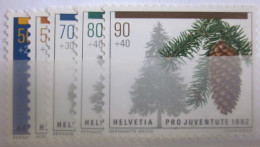 Suisse - YT 1411 à 1415 ** - 1992 - Unused Stamps