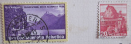 Suisse - YT 311 312 Obl - 1938 - Usati