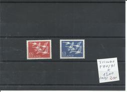 ISLANDIA YVERT  270/71   MH  * - Unused Stamps