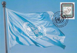 United Nations Vienna 1995 50th Anniversary 1v 1 Maxicard (32876) - Cartes-maximum