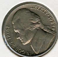 Etats-Unis USA 5 Cents 1989 D KM A192 - 1938-…: Jefferson