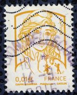 France 2013 Oblitéré Used Marianne Ciappa Et Kawena 0,01 Euro Y&T 4763 - 2013-2018 Marianne Of Ciappa-Kawena