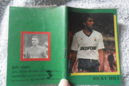 Small Agenda Ricky Hill Vintage Soccer Calcio Football - Andere & Zonder Classificatie