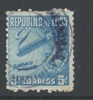 CUBA   1948 -1950 Havana Tobacco Industry - Size: 22½ X 26mm   USED - Usados