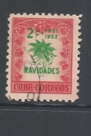 CUBA   -  1951 Christmas Greetings    USED - Gebraucht