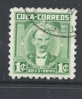 CUBA   -1954 -1956 Portraits - Roul Jose Marti        USED - Gebraucht