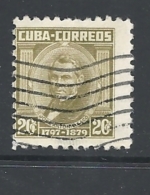 CUBA   -1954 -1956 Portraits - Roul-Saco     -    USED - Usados