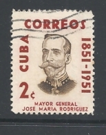 CUBA   -1954 The 100th Anniversary Of The Birth Of Rodriguez       -    USED - Oblitérés