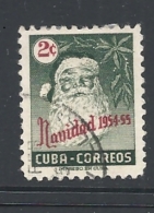 CUBA   -1954 Christmas Greetings        -    USED - Gebraucht