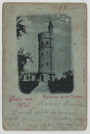 Austro Hungarian Monarchy Austria Österreich Wels  Tower 1898 Nacht Post Card Postkarte Karte Carte Postale POSTCARD - Wels