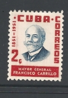 CUBA   1955 The 100 Anniversary Of The Birth Of Carrillo      -    USED - Gebraucht