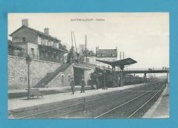 CPA Chemin De Fer Train Gare MANTES LA JOLIE 78 - Mantes La Jolie