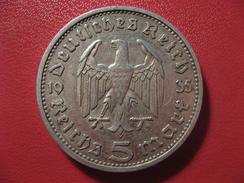 Allemagne - 5 Mark 1935 E 0457 - 5 Reichsmark
