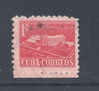 CUBA 1958  Edificio De Telecomunicaciones WM B Yvert #477       USED - Oblitérés