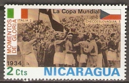 NICARAGUA    -    FOOTBALL   -    Neuf * - Unused Stamps