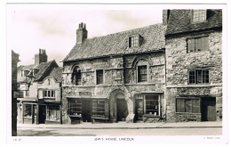 RB 1124 - Raphael Tuck Real Photo Postcard - Jews House & Antique Shop Lincoln - Lincoln