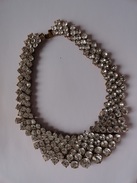 SUPERBE COLLIER NR 2 STRASS ART NOUVEAU DE CREATEUR - Colliers/Chaînes