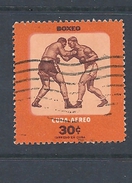 CUBA   1957 Airmail - The Youth Recreation Boxing  AIRMAIL     USED - Usados