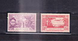 MAURITANIE - N° 63 Année 1931 (50 C. Violet) Et PA N° 2 Année 1940 (2.90 F. Rouge) - Ongebruikt