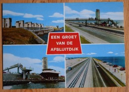 Een Groet Van De Afsluitdijk - Monument - Lengte 30 Km - Abschkussdeich - Enclosing Dam - La Digue - (n°6822) - Den Oever (& Afsluitdijk)