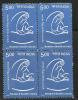 INDIA, 2005, 25 Years Of National Neonatology Forum New Born Health In India, Block Of 4,  MNH, (**) - Neufs