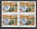 INDIA, 2009, Apollo Hospitals, Block Of 4, Health, Ambulance, Health. Medicine, Nurse, MNH,(**) - Ungebraucht