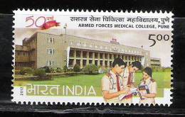 INDIA 2012  Armed Forces Medical College Pune, 1v Complete. MNH(**) - Unused Stamps