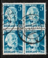 GERMANY---Rhine  Scott # 6N 3 VF USED BLK. Of 4 - Altri & Non Classificati