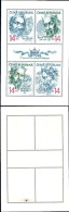 83996) Repubblica Ceca-1996-le Dinastie Dei Luxmbourg-i Re Di Boemia-in Foglietto-n.104-107-nuovo - Unused Stamps