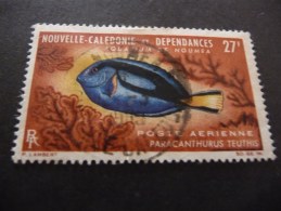 TIMBRE   NOUVELLE  CALEDONIE   POSTE  AERIENNE   N  77   OBLITERE      COTE  3,90  EUROS - Used Stamps