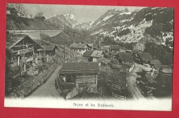 FIG-25  Gryon Et Les Diablerets. Chalets. Non Circulé. Ed. Steiner, 335 - Gryon