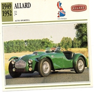 Auto Da Collezione  "Allard  1949  J2"  (Gran Bretagna) - Motores