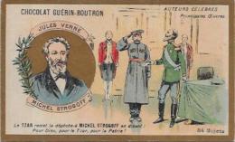 Chromo Ancien Jules VERNE Michel Strogoff Russie 10,5 X 6,5 Chocolat Guérin Boutron - Guerin Boutron