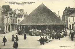 QUESTEMBERT, La Halle Un Jour De Marché - Questembert