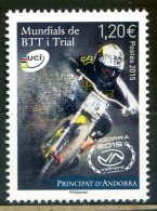 Andorre Français ;2015 ,mondial De Trial; NEUF** - Neufs