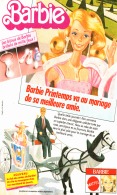 PUB  POUPEE " BARBIE " De MATTEL 1982 (1) - Barbie