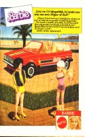 PUB  POUPEE " BARBIE " De MATTEL 1981 (3) - Barbie
