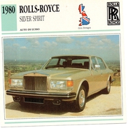 Auto Da Collezione  "Rolls-Royce  1980  Silver Spirit"  (Gran Bretagna) - Auto & Verkehr
