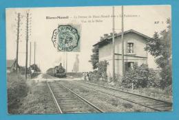 CPA - Chemin De Fer Train La Déesse Dite "La Parisienne" Vue De La Halte LE BLANC-MESNIL 93 - Le Blanc-Mesnil