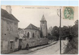95 MOISSELLES - Abside De L'église - Moisselles